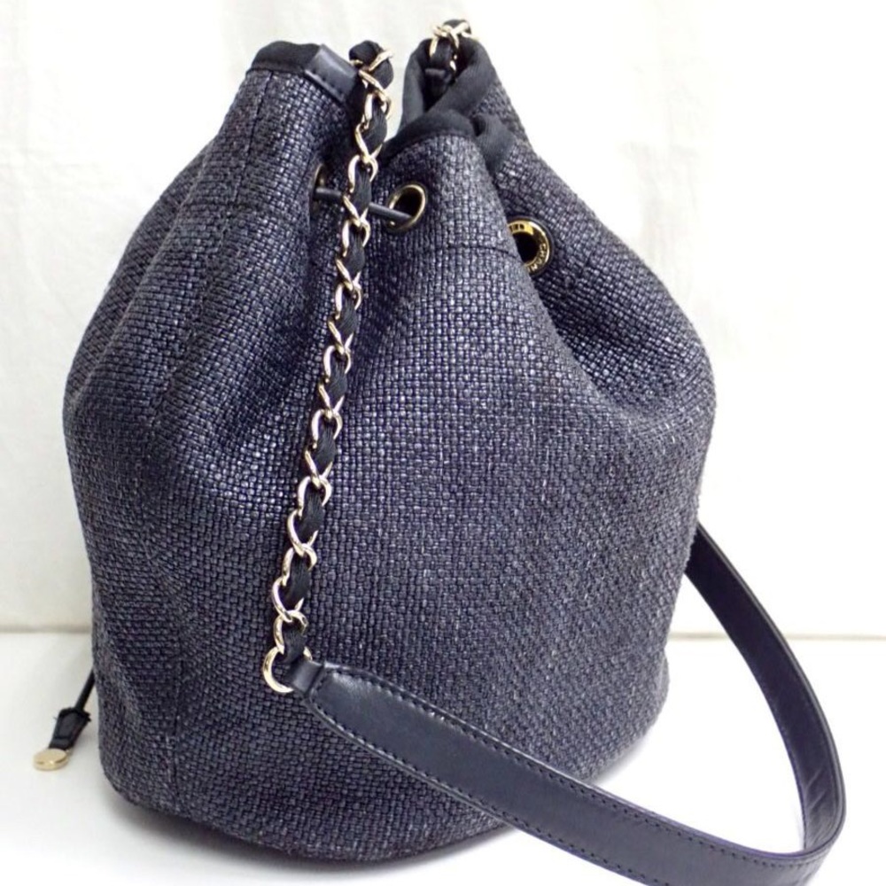 Chanel Deauville Drawstring Satchel Bag - Picture 2 of 7